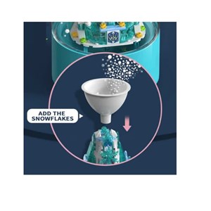 لگو دیزنی گوی موزیکال طرح قلعه برفی 301 قطعه snow castle _لگو